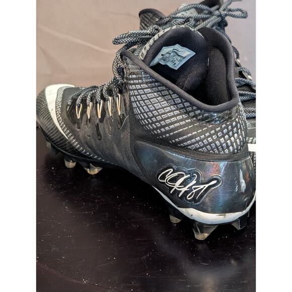 NIKE Cleats Mens 12 Black CJ3 Elite Flyweave TD Black Grey Men’s Football 725226 main image 5